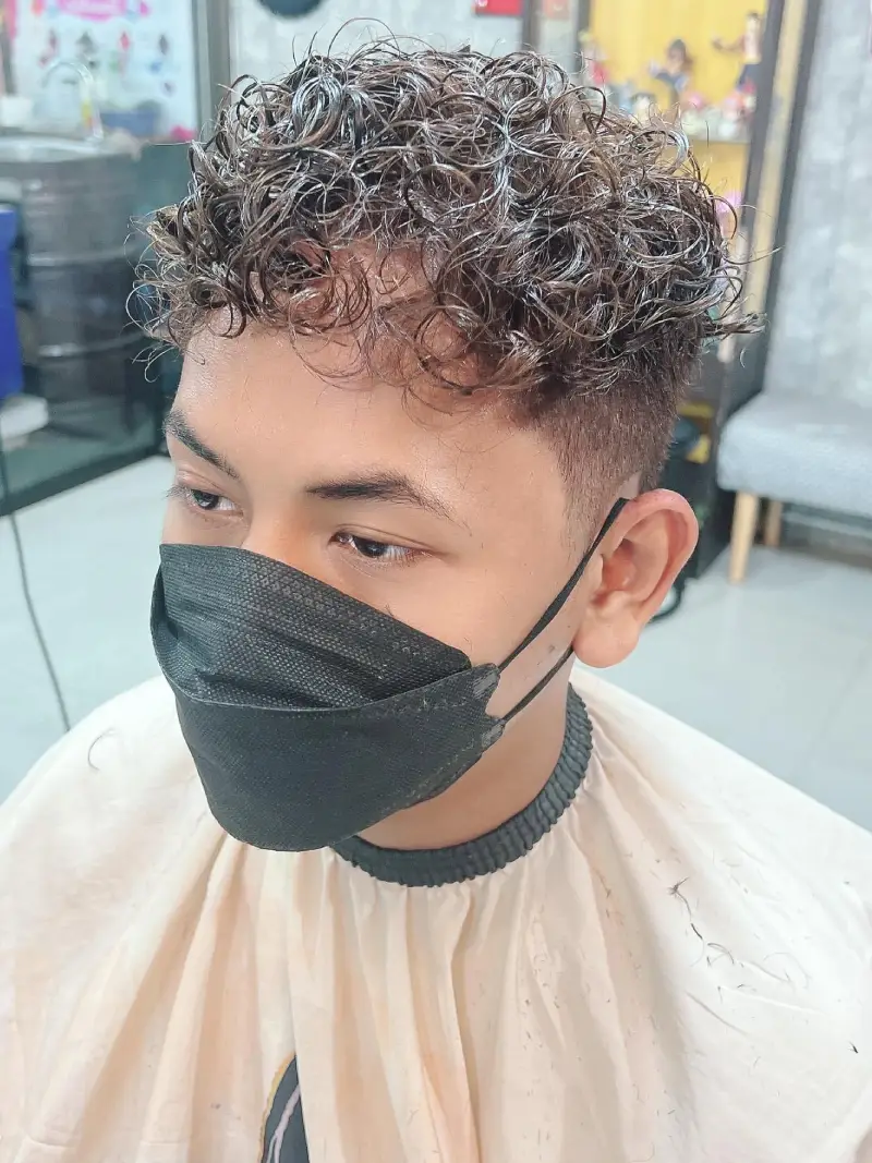 ผลงานดัดผม เกาหลี CUT THEORY ประชาอุทิศ